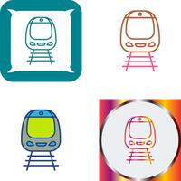 Train Icon Design vector