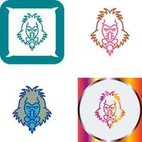 Mandrill Icon Design vector