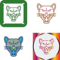 diseño de icono de lobo vector