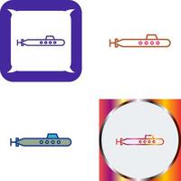 Submarine Icon Design vector