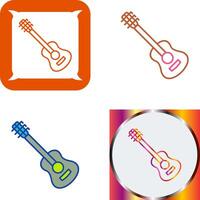 diseño de icono de guitarra vector