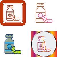 diseño de icono de vitaminas vector