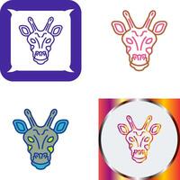 Giraffe Icon Design vector