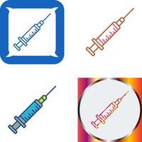 Syringe Icon Design vector