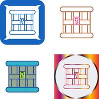 Jail Icon Design vector