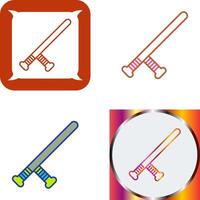 Baton Icon Design vector