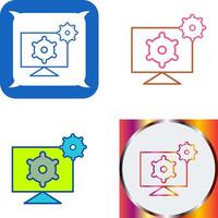 Development Tools Icon Design vector