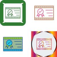 Unique Quality Assurance Icon Design vector