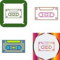 casette icono diseño vector