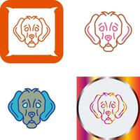 Dog Icon Design vector