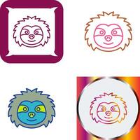 Sloth Icon Design vector