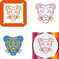 Cheetah Icon Design vector