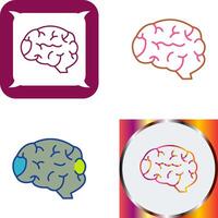 Brain Icon Design vector