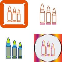 Bullets Icon Design vector