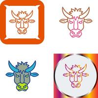 Bison Icon Design vector