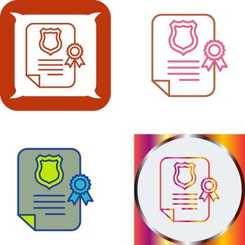 Document Icon Design vector