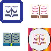 Book Icon Design vector