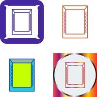 Unique Frame Icon Design vector