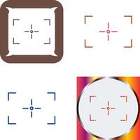 Unique Focus Icon Design vector