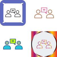 Customer Engagement Icon Design vector