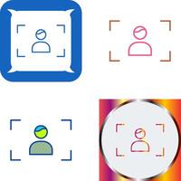 Unique Focus Icon Design vector