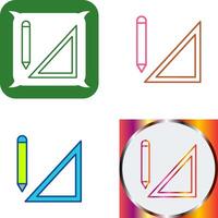 Drawing Tools Icon Design vector