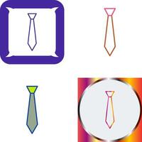 Tie Icon Design vector