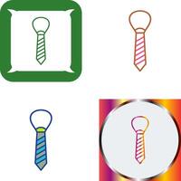 Tie Icon Design vector