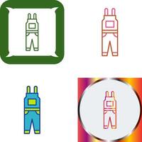 Jumpsuit Icon Design vector