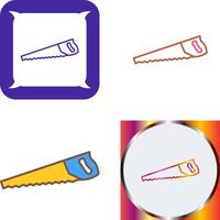 Handsaw Icon Design vector