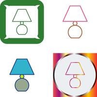 Lamp Icon Design vector