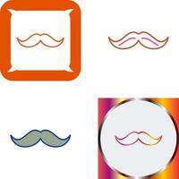 Moustache Icon Design vector