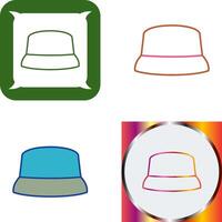 diseño de icono de sombrero vector