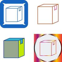 Box Icon Design vector