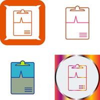 Clipboard Icon Design vector