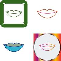 labios icono diseño vector