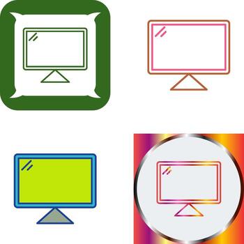 Computer Icon Design vector