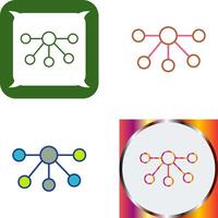 Nodes Icon Design vector