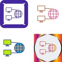 Internet Connectivity Icon Design vector