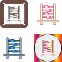 Abacus Icon Design vector