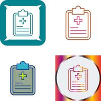 Prescription Icon Design vector