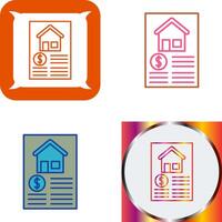 Document Icon Design vector