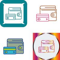 Wallet Icon Design vector