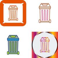 Garbage Icon Design vector