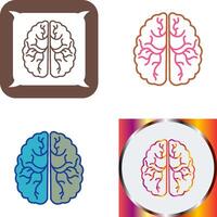 Brain Icon Design vector