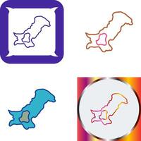 Map Icon Design vector