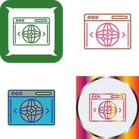 Website Icon Design vector