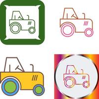 Tractor Icon Design vector