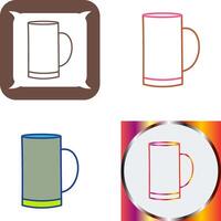 Beer Mug Icon Design vector