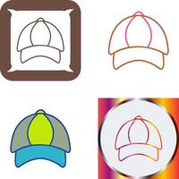 P Cap Icon Design vector